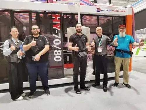 Трехстанционная термоформовочная машина для Hakim Group (Египет)