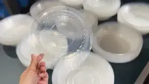 ATM-76/65 Трехстанционная термоформовочная машина для пластиковых контейнеров из ПП для еды на вынос