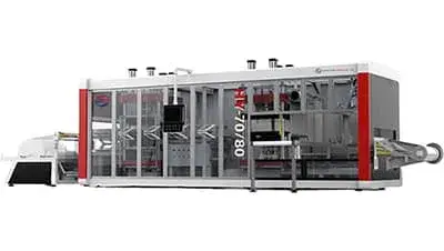 Трехстанционные термоформовочные машины (БОПС, ПЭТ, ПС, ПВХ)