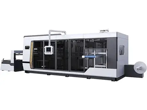 Трех-/четырехстанционные термоформовочные машины (ПП, ПЭТ, ПС, ПВХ)