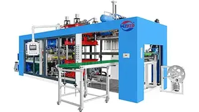Трехстанционные термоформовочные вакуумные машины (ПП, ПЭТ, ПС, ПВХ)