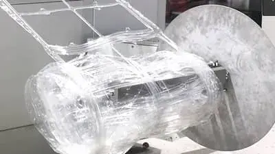 Узел намотки отходов